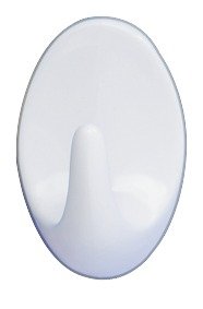 Maxi-Haken 2er-Set - weiss oder chrom