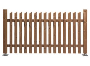 Vorgartenzaun ThermoRaute