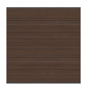 WPC PLATINUM XL - Teak-Braun - Zaunfeld-Set 178x184 cm