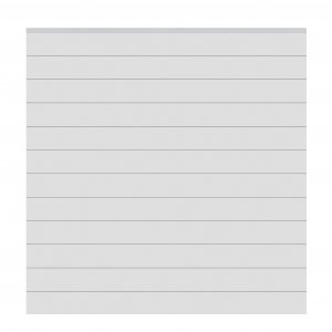 SYSTEM ALU PLUS - Silber - Zaunfeld-Set 178x184 cm