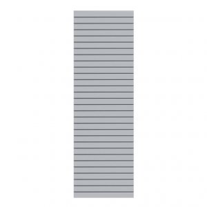 SYSTEM RHOMBUS - Silber - Zaunfeld-Set 60x180 cm