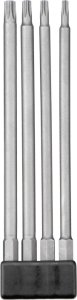 kwb Bit-Set Torx, 4-teilig - 150 mm extra lang - High Quality