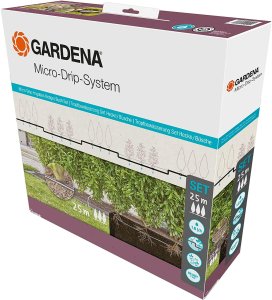 GARDENA Tropfbewässerung Set Hecken/Büsche - 25 m
