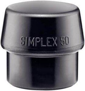 HALDER SIMPLEX-Einsatz Gummikomposition - schwarz - Serie 3202