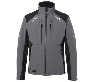 SONDERPREIS! KÜBLER PULSE Softshell Jacke Herren - anthrazit - verschiedene Größen
