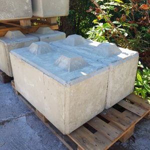 Betonblöcke Lego Art - verschiedene Größen