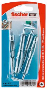 fischer Hohlraum-Metalldübel HM 5 x 65 H mit Winkelhaken