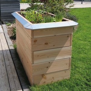 Schneckenblech für Hochbeete - verschiedene Ausführungen