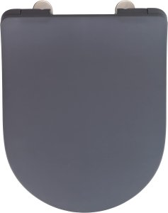 WC-Sitz Premium SEDILO Duroplast, mit Absenkautomatik - matt grau