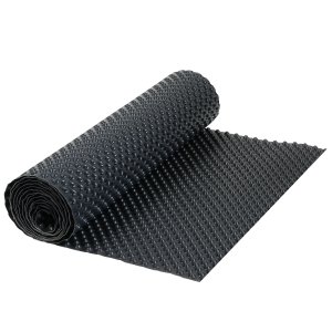 Noppenfolie für Hochbeete - schwarz