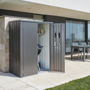 Terrassenschrank Romeo - Höhe 181 cm - verschiedene Ausführungen