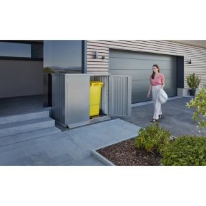 Mülltonnenbox Alex Duo - Doppel-Mülltonnenbox - verschiedene Farben