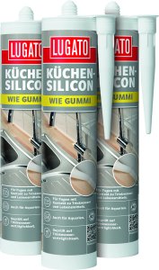 Küchen-Silicon WIE GUMMI - verschiedene Farben