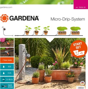 GARDENA Tropfbewässerung Start Set Pflanztöpfe M automatic