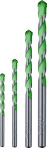 kwb Beton-Granitbohrer-Set - 4-teilig - Ø 5-10 mm - professional