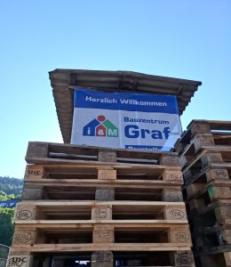 Euro-Palette mit Epal-Stempel - GEBRAUCHT