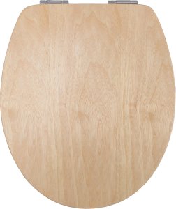 WC-Sitz LIGNA Plus - Kiefer - Echtholz mit Absenkautomatik