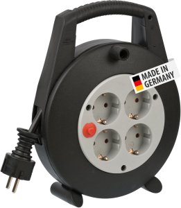 Vario Line Kabelbox 4-fach - Mini-Kabeltrommel - 5 m