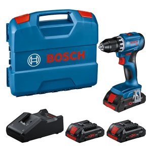 ANGEBOT! Akku-Bohrschrauber GSR 18V-45 + 3x ProCORE18V 4.0AH + GAL 18V-40 + L-Case