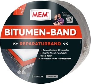 MEM BITUMEN-BAND - alu - blei - kupferfarben