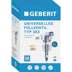 Geberit Füllventil Typ 383 - Schwimmerventil für Unterputz-Spülkasten - Art.Nr.: 240705005