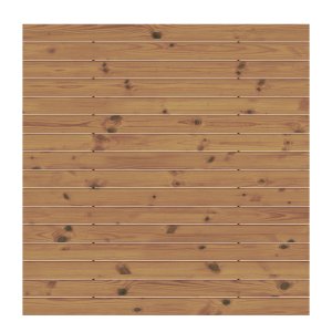 RHOMBUS THERMO-HOLZ - Zaunfeld-Set 178x184 cm