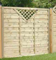 DICHTZAUN AostaNova® - Kiefer - V-Ausschnitt