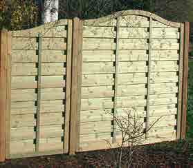 DICHTZAUN AostaNova® - Kiefer - rund