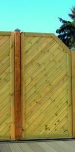 PROFILHOLZWAND AostaNova® - Kiefer - Abschlussstück