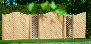 PROFILHOLZWAND AostaNova® - Kanadische Gebirgsdouglasie - rund