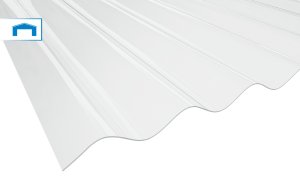 Einschalige Lichtplatten PVC - VLF-130/30 PVC Prof. 8 / 1,4mm