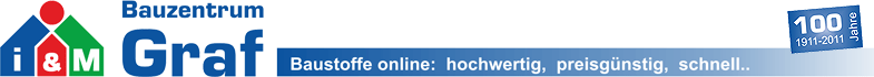 Graf Bauzentrum - besser bauen, sch&ouml;ner wohnen...